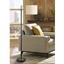 2_360 Lighting Rayna 61 1/2" High Black and Gold Downbridge Floor Lamp