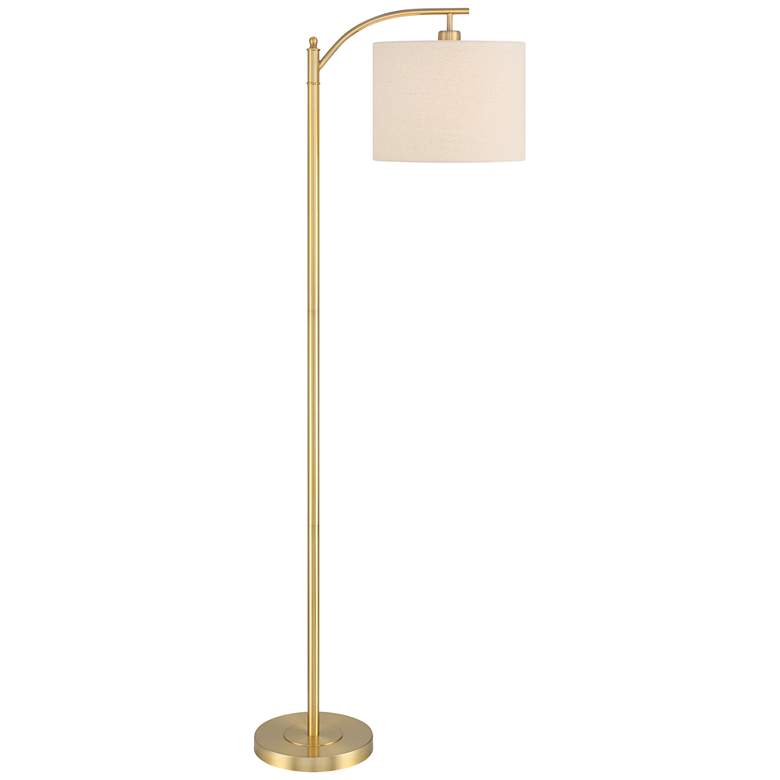 Image 2 360 Lighting Rayna 61 1/2" High Warm Gold Downbridge Floor Lamp