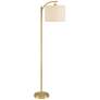6_360 Lighting Rayna Warm Gold Downbridge Floor Lamps Set of 2 more views