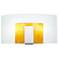 360 Lighting Rego 9 1/4" High Nickel and Acrylic Alabaster Wall Sconce