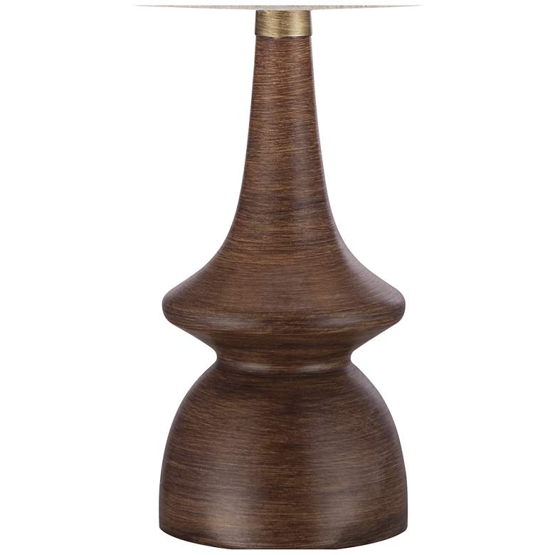 Image 4 360 Lighting Rexford 24" Walnut Finish Mid-Century Modern Table Lamp more views