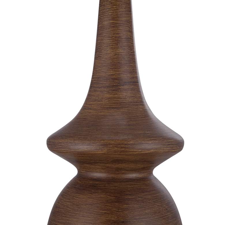 Image 4 360 Lighting Rexford Walnut Finish Modern Mid-Century Table Lamps Set of 2 more views