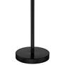 7_360 Lighting Rhys 19 1/2" Black Modern Dome Mushroom Lamps Set of 2 more views