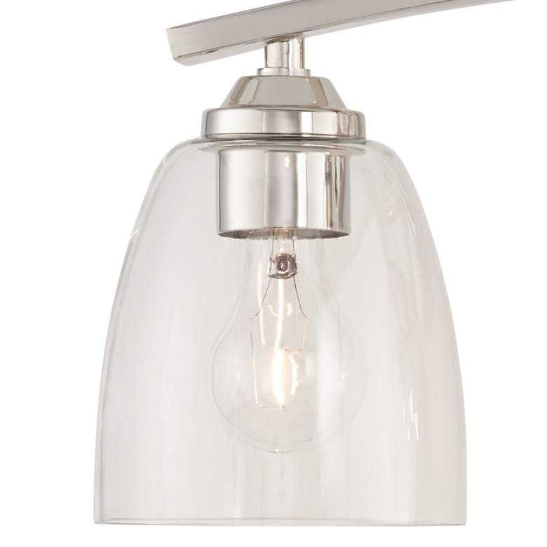 Image 3 360 Lighting Richter 22" Wide Chrome and Glass 3-Light Bath Light more views