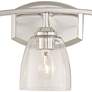 4_360 Lighting Richter 22" Wide Chrome and Glass 3-Light Bath Light more views