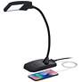Thumbnail4 of 360 Lighting Ricky Black Modern Flex Arm Gooseneck LED Light USB Desk Lamp more views