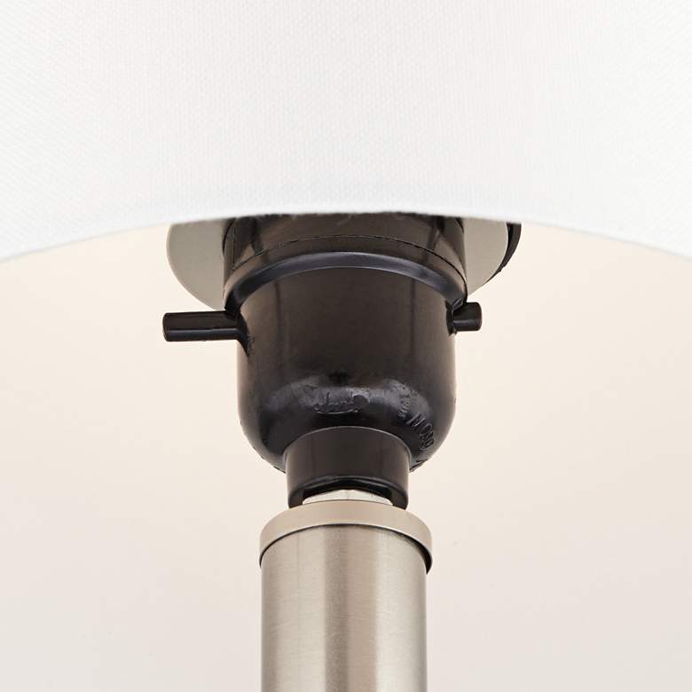 Image 5 360 Lighting Rita 14 3/4" Glass Table Lamp Set of 2 with Smart Sockets more views