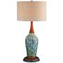 2_360 Lighting Rocco 30" Ceramic Lamp with Dimmable USB Workstation Base