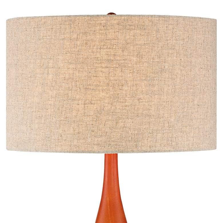 Image 5 360 Lighting Rocco 30" White Modern Ceramic Table Lamps Set of 2 more views