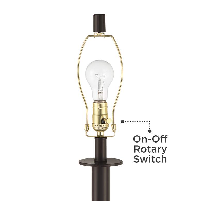 Image 6 360 Lighting Rockford 26" High Bronze USB Table Lamps Set of 2 more views