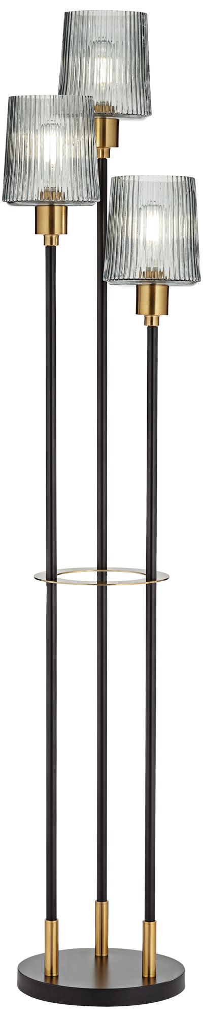 360 Lighting Roman 69" 3-Light Modern Pole Floor Lamp