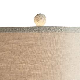 Image3 of 360 Lighting Romeo 23 1/2" Distressed Earth Jar Table Lamps Set of 2 more views
