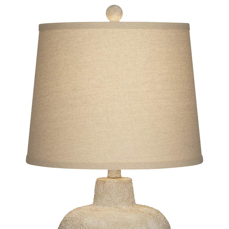 Image 4 360 Lighting Romeo 23 1/2 inch Distressed Earth Jar Table Lamps Set of 2 more views