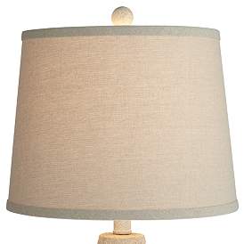 Image4 of 360 Lighting Romeo 23 1/2" Distressed Earth Jar Table Lamps Set of 2 more views