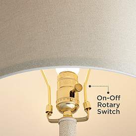 Image5 of 360 Lighting Romeo 23 1/2" Distressed Earth Jar Table Lamps Set of 2 more views
