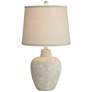 360 Lighting Romeo 23 1/2" Distressed Earth Jar Table Lamps Set of 2