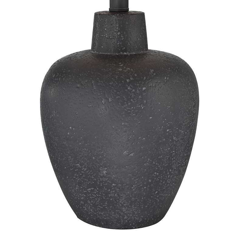 Image 7 360 Lighting Romeo 23 1/2" High Stone Gray Jar Table Lamps Set of 2 more views
