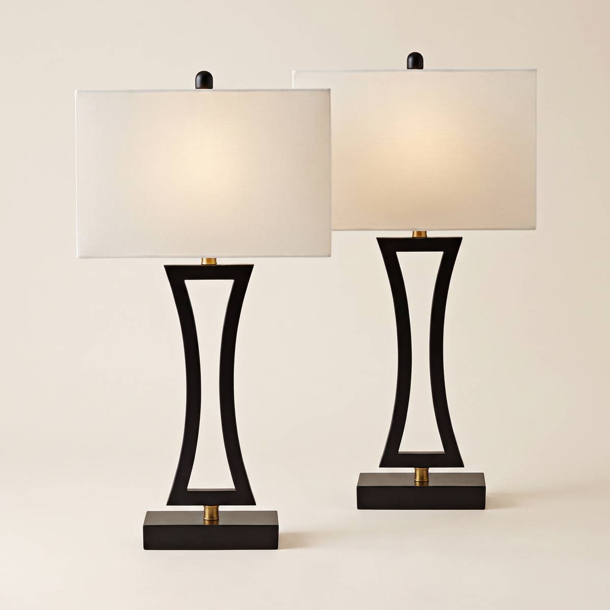 Back Lamp Black, 31 In. - 35 In., Living - Family Room | Lamps Plus
