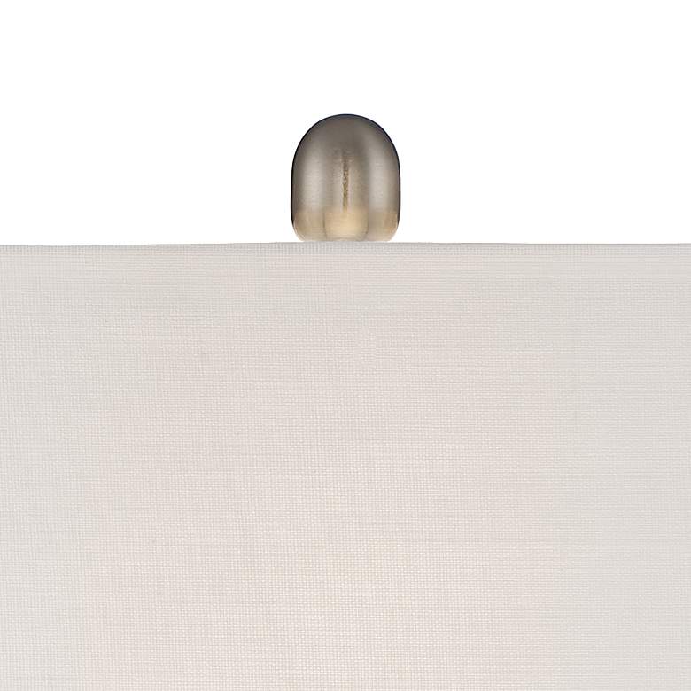 Image 4 360 Lighting Roxie 31 inch High Brushed Nickel Lamps Set of 2 with Dimmers more views