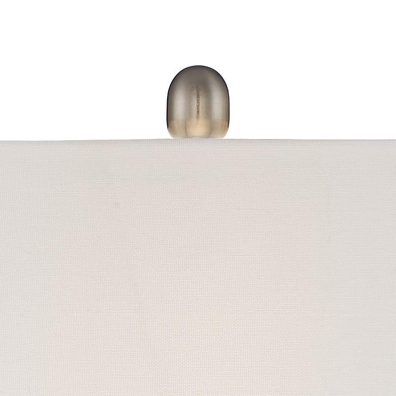 Image 4 360 Lighting Roxie 31" High Brushed Nickel Lamps Set of 2 with Dimmers more views