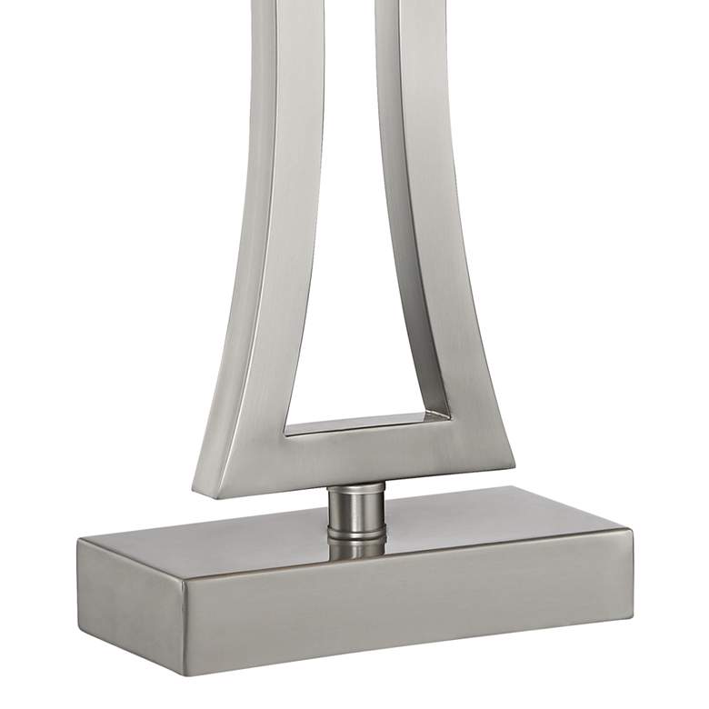 Image 5 360 Lighting Roxie 31" High Brushed Nickel Lamps Set of 2 with Dimmers more views