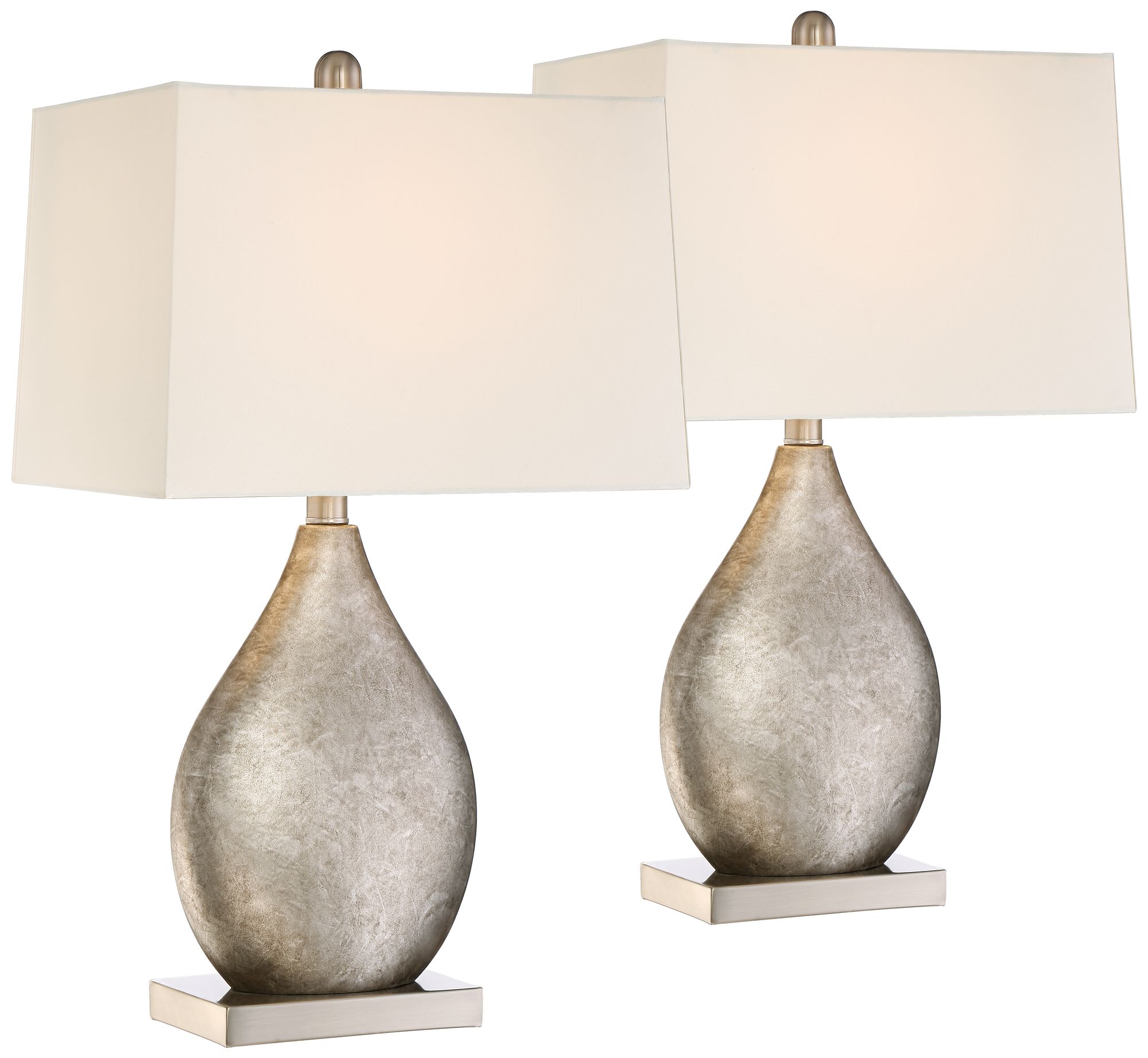 Modern sales silver lamps