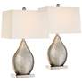 Watch A Video About the Royce Teardrop Metal Table Lamp Set of 2