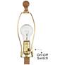 4_360 Lighting Ryan Ocean Blue Glass Coastal Modern Table Lamps Set of 2 more views