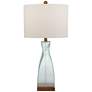 7_360 Lighting Ryan Ocean Blue Glass Coastal Modern Table Lamps Set of 2 more views