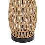 7_360 Lighting San Carlos 27" Rattan Wicker Table Lamps Set of 2 more views