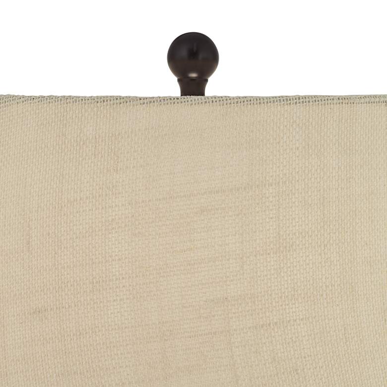 Image 4 360 Lighting San Carlos 29" Modern Coastal Rattan Wicker Table Lamp more views