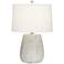 360 Lighting Sandstone 23" Handcrafted Modern Ceramic Table Lamp