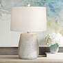 1_360 Lighting Sandstone 23" Handcrafted Modern Ceramic Table Lamp