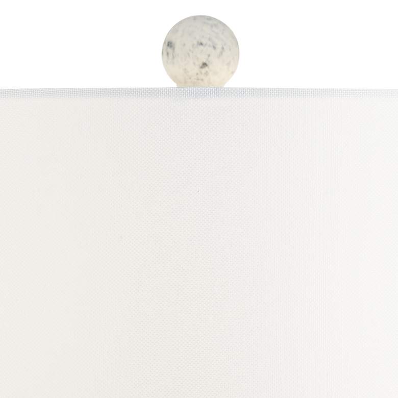Image 3 360 Lighting Sandstone 23" Handcrafted Modern Ceramic Table Lamp more views