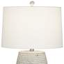 4_360 Lighting Sandstone 23" Handcrafted Modern Ceramic Table Lamp more views