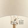 5_360 Lighting Sandstone 27" Modern Gourd Table Lamp more views