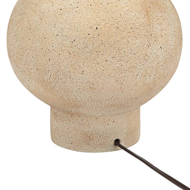 Image 7 360 Lighting Sandstone 27 inch Modern Gourd Table Lamp more views