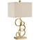 360 Lighting Saul 26" High Modern Gold Rings Table Lamp