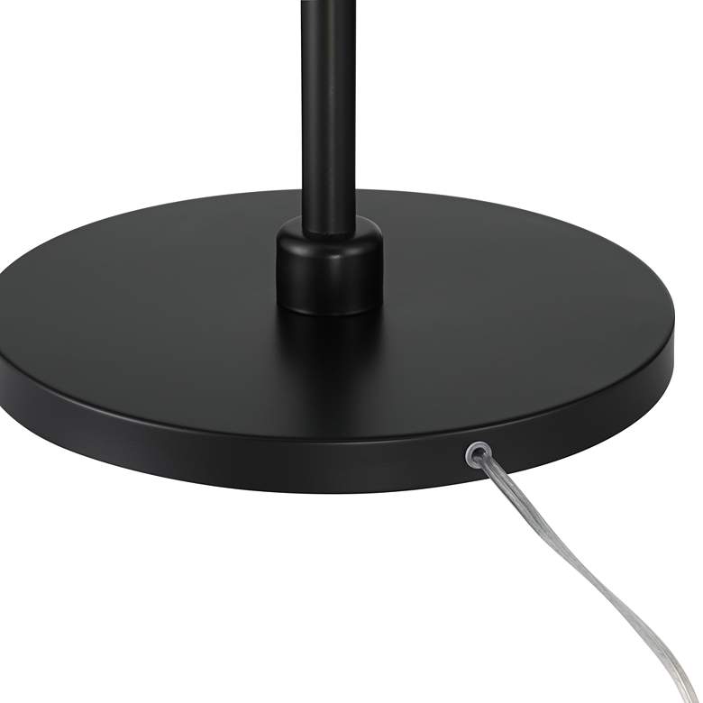 Image 5 360 Lighting Serra 64" Black Chairside Arc Offset Arm Floor Lamp more views
