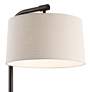 3_360 Lighting Serra 64" Dark Bronze Chairside Arc Offset Arm Floor Lamp more views