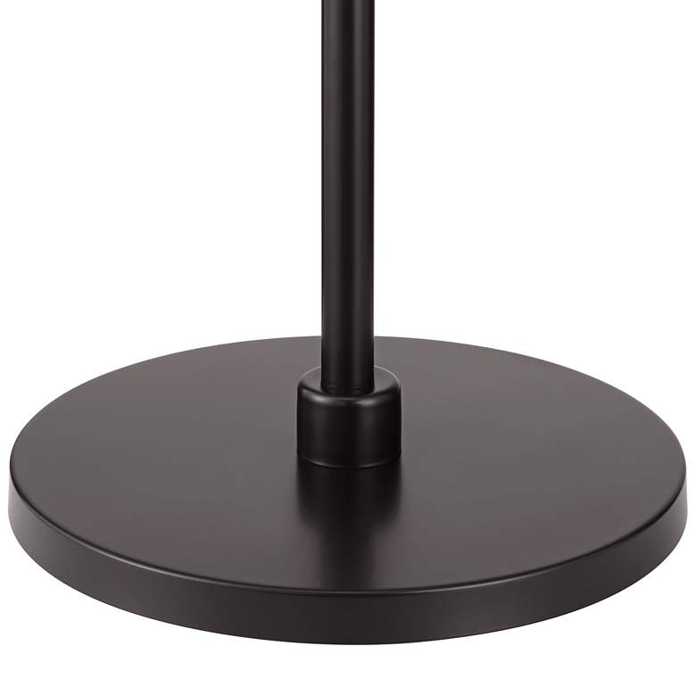 Image 5 360 Lighting Serra 64" Dark Bronze Chairside Arc Offset Arm Floor Lamp more views