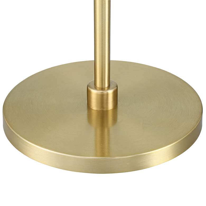 Image 4 360 Lighting Serra 64" Warm Gold Modern Arc Arm Floor Lamps Set of 2 more views