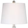 360 Lighting Serrena White Glass Modern Night Light Table Lamp