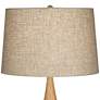4_360 Lighting Sevilla 29" Modern Ribbed Gourd Green Ceramic Table Lamp more views