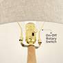 5_360 Lighting Sevilla 29" Modern Ribbed Gourd Green Ceramic Table Lamp more views