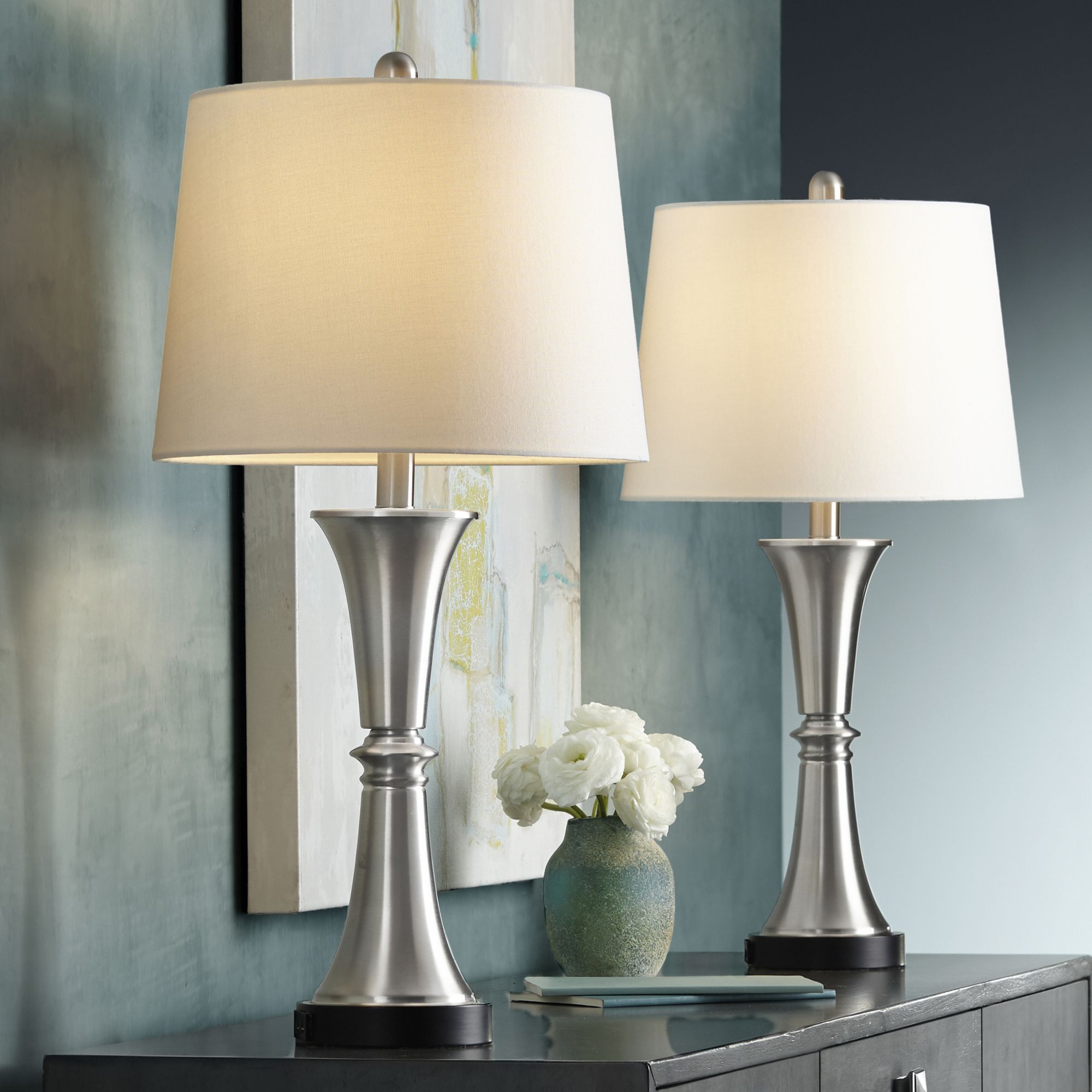 360 Lighting SEYMORE Brushed Nickel Collection