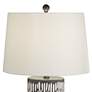 360 Lighting Shane White and Gray Ceramic Table Lamps Set of 2