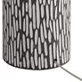 360 Lighting Shane White and Gray Ceramic Table Lamps Set of 2