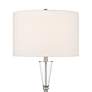3_360 Lighting Shasta 62 1/2" High Glass and Brushed Nickel Floor Lamp more views