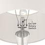 4_360 Lighting Shasta 62 1/2" High Glass and Brushed Nickel Floor Lamp more views